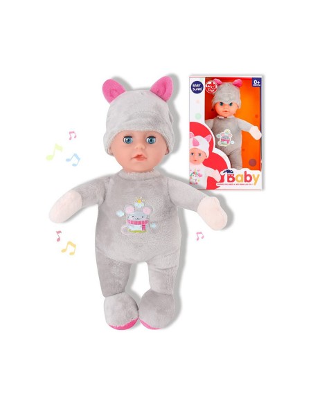 Bébé poupée Reig 25 cm Chaton Jouet Peluche