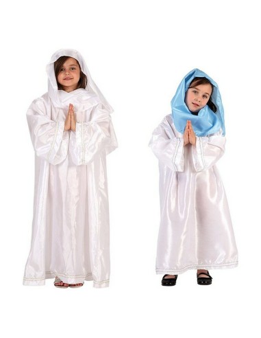 Déguisement pour Enfants DISFRAZ VIRGEN 2 ST. 10-12 Blanc Noël 10-12 Ans Vierge (10-12 Months)