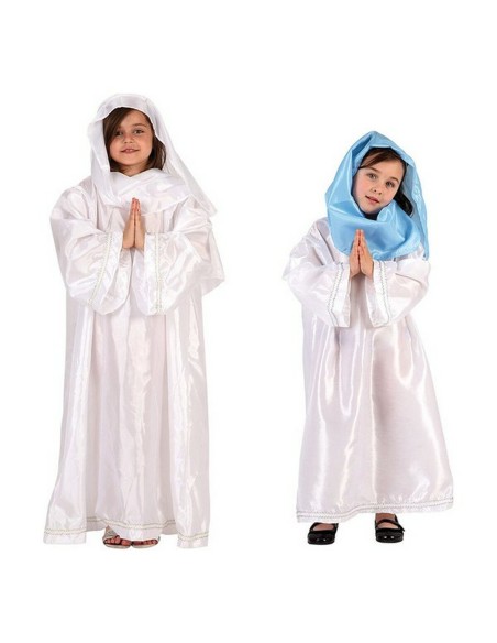 Déguisement pour Enfants DISFRAZ VIRGEN 2 ST. 10-12 Blanc Noël 10-12 Ans Vierge (10-12 Months)