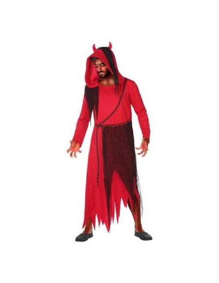 Costume for Adults DISFRAZ DEMONIO M-L Red Male Demon (1 Piece) (M/L)