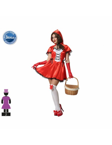 Costume for Adults Little Red Riding Hood Multicolour