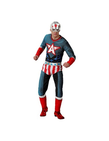 Costume for Adults American Captain XXL