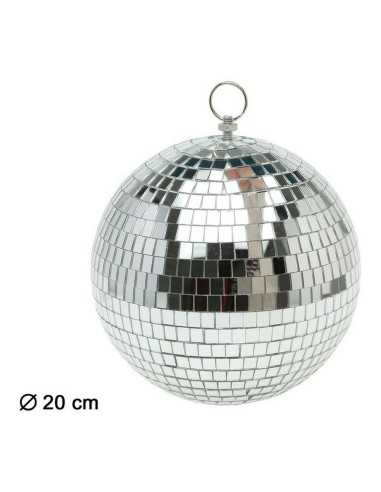 Disco Ball G. ACC. DECORACION 20 CM Shine Inline Silver anos 70 (20 cm)