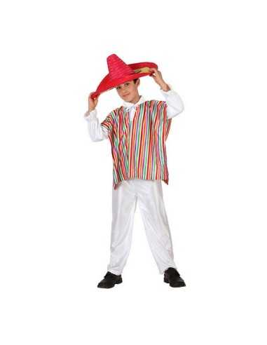 Costume per Bambini 69852 Multicolore 7-9 Anni Messicano (2 Pezzi)