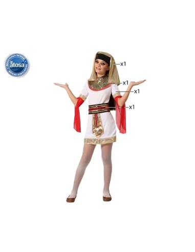 Costume per Bambini Bianco Egiziana