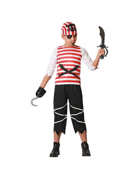 Costume per Bambini Pirata 5-6 Anni