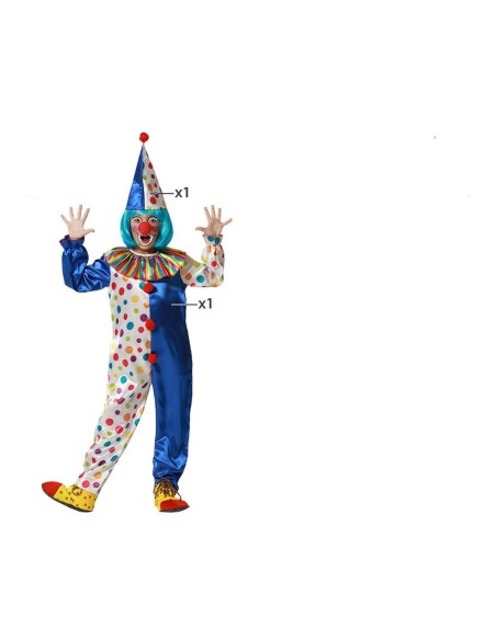 Costume for Children Male Clown