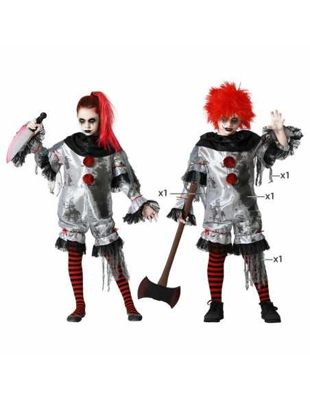 Déguisement pour Enfants Gris Clown