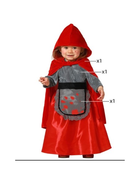 Costume da bambino Cappuccetto Rosso Sanguinario