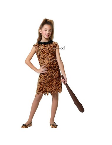 Costume per Bambini Bambina Cavernicola