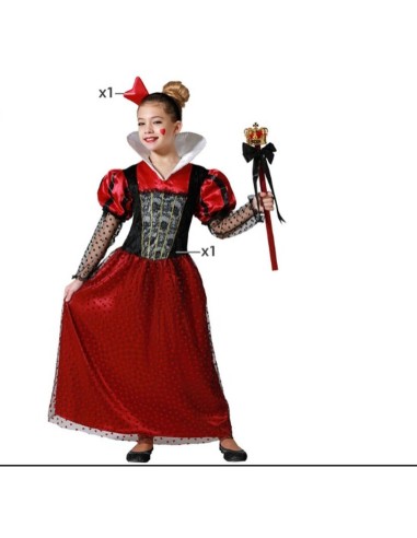 Costume for Children Queen of Hearts