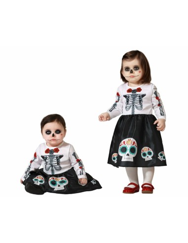 Costume for Babies Skeleton Mexican