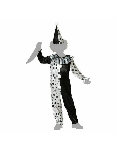 Costume for Children Grey Male Clown Children's