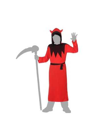 Costume per Bambini DISFRAZ DEMONIO 7-9 Rosso Demonio (2 Pezzi)