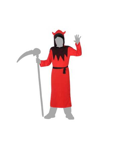 Costume per Bambini DISFRAZ DEMONIO 7-9 Rosso Demonio (2 Pezzi)