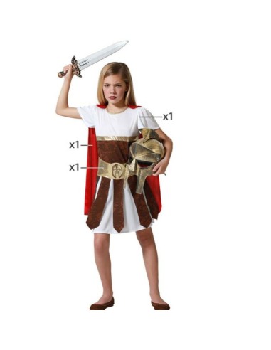 Costume for Children Male Gladiator Girl