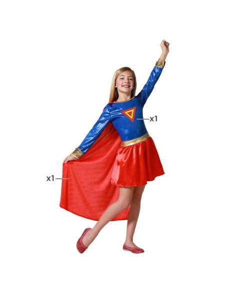 Costume for Children Comic Hero Girl