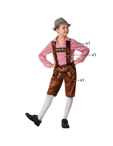 Costume per Bambini Germania Bimbo