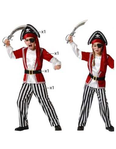 Costume per Bambini Multicolore Pirati