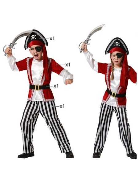 Costume per Bambini Multicolore Pirati