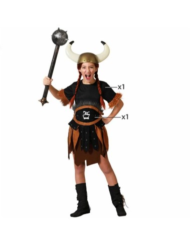 Costume for Children Female Viking Girl