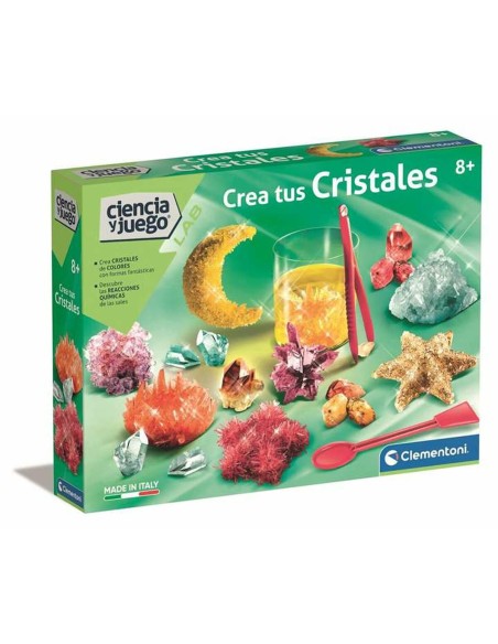 Jouet Educatif Clementoni Crea tus Cristales 37 x 28,1 x 6,5 cm (ES)