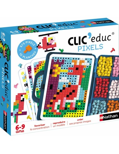 Board game Nathan Clic'educ pixels