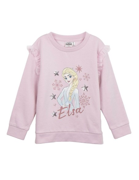 Jungen Sweater ohne Kapuze Frozen Hellrosa