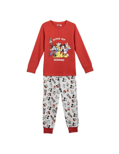 Pyjama Enfant Mickey Mouse Rouge