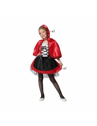 Costume per Bambini Rosso Cappuccetto Rosso Fantasia