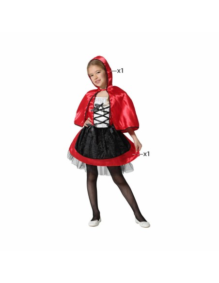 Déguisement pour Enfants Rouge Chaperon Rouge Fantaisie