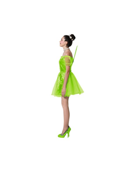 Costume per Bambini Verde Fata di Primavera