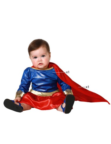 Costume for Babies Superhero Baby Girl