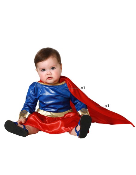 Costume for Babies Superhero Baby Girl