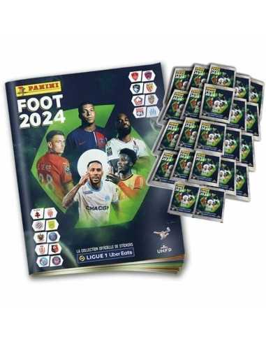 Chrome set Panini LIGUE 1 Uber Eats Foot 2024 (FR) 18 Buste