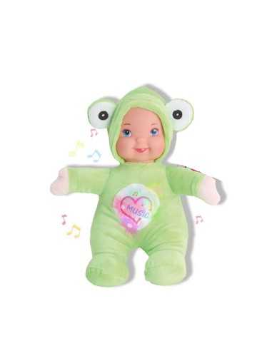 Baby doll Reig Musical Plush Toy 35 cm Frog