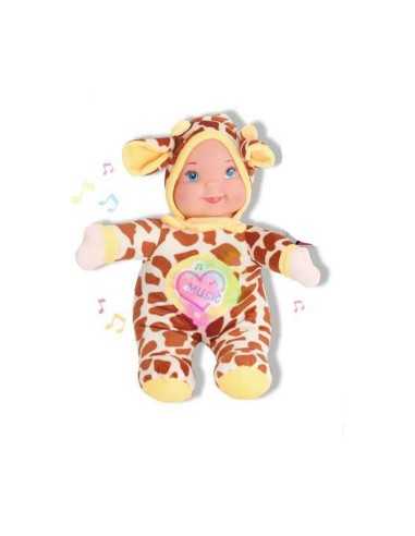 Baby doll Reig Musical Plush Toy 35 cm Giraffe