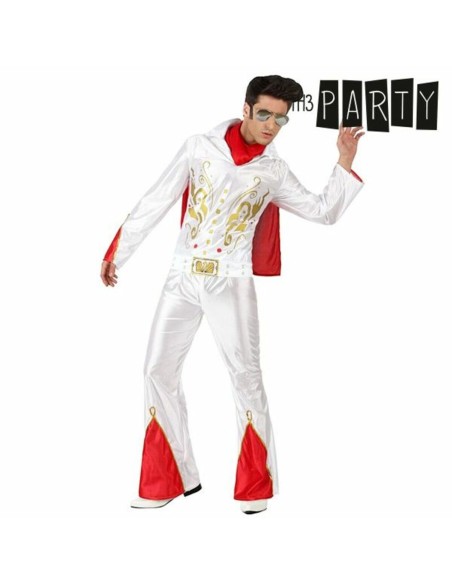 Costume per Adulti Th3 Party Bianco (4 Pezzi)