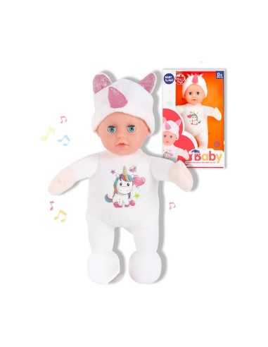 Baby doll Reig Fluffy toy Unicorn 25 cm