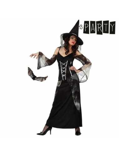 Costume for Adults Th3 Party Black (2 Pieces)