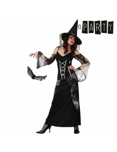 Costume for Adults Th3 Party Black (2 Pieces)