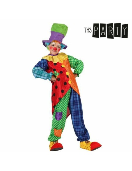 Costume per Bambini Th3 Party Multicolore Circo (3 Pezzi)