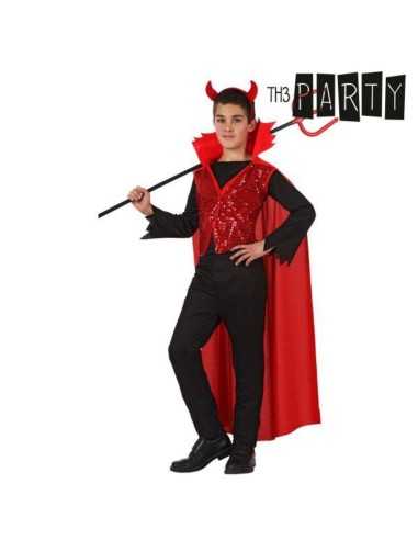 Costume for Children Th3 Party Multicolour Male Demon (4 Pieces)