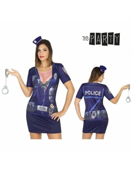 T-shirt pour adultes Th3 Party C861 Bleu