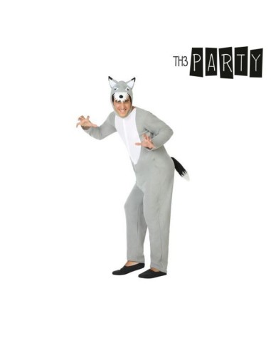 Costume for Adults Grey (2 Units)