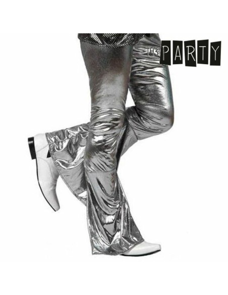 Pantalone per Adulti Th3 Party Grigio Argentato