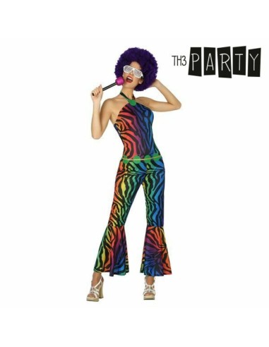 Costume for Adults Th3 Party Multicolour (2 Pieces)