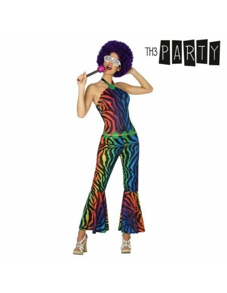 Costume for Adults Th3 Party Multicolour (2 Pieces)