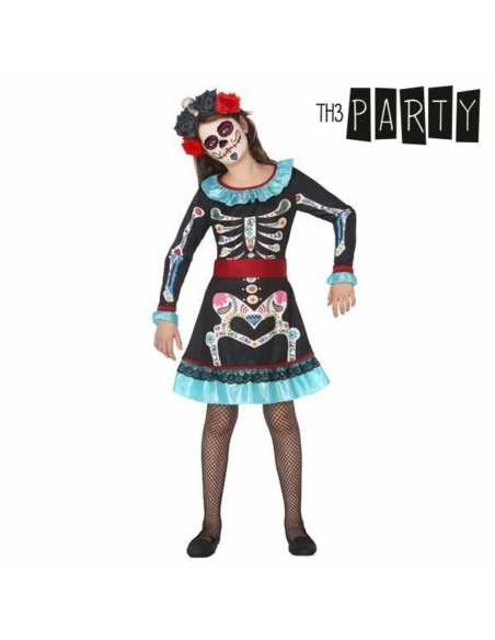 Costume for Children Th3 Party Multicolour Skeleton