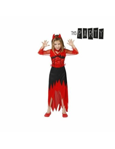 Costume per Bambini Th3 Party Multicolore Demonio (3 Pezzi)